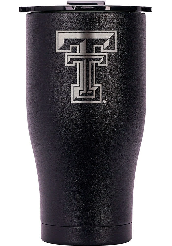 Texas Tech Red Raiders ORCA Chaser 27oz Laser Etched Logo Stainless Steel Tumbler - Red