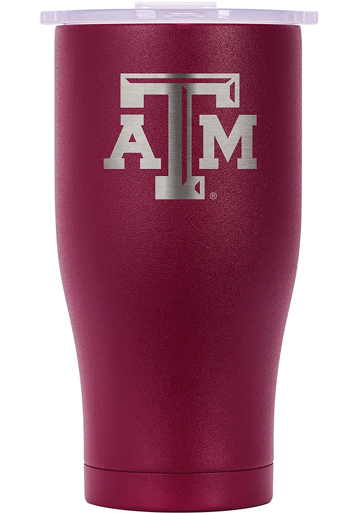 Texas A&M Aggies ORCA Chaser 27oz Laser Etched Logo Stainless Steel Tumbler - Red