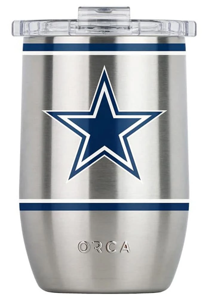 Dallas Cowboys 12oz Vino Stainless Steel Tumbler - Navy Blue