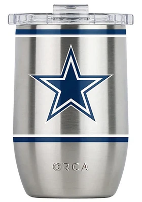 Dallas Cowboys 12oz Vino Stainless Steel Tumbler - Navy Blue