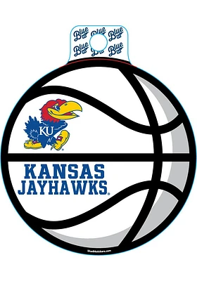 Kansas Jayhawks Basketball Stickers - Blue