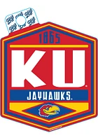 Kansas Jayhawks KU Stickers - Blue