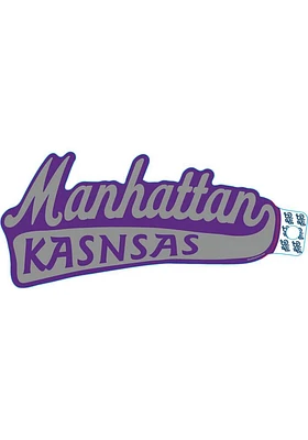Manhattan Batter Up Style Stickers - Purple