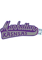 Manhattan Batter Up Style Stickers - Purple