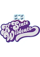 K-State Wildcats Huffed Font Stickers