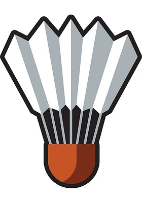 Kansas City Shuttlecock Stickers - White