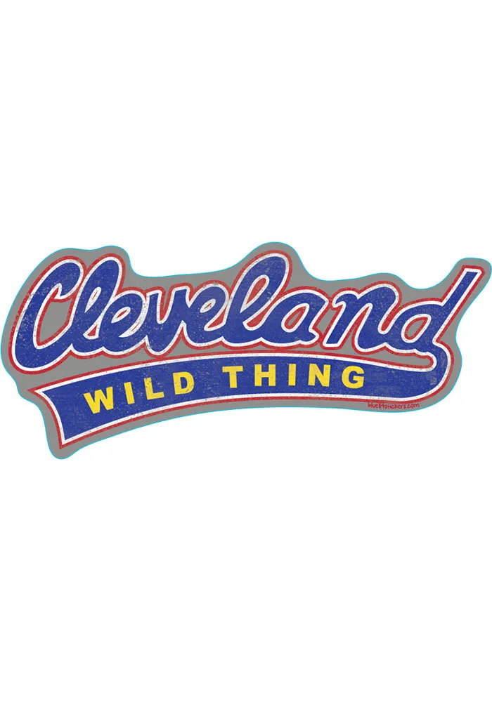 Cleveland Wild Thing Stickers