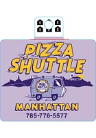 Manhattan Pizza Shuttle Manhattan Stickers - Purple