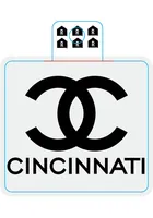 Cincinnati Double C Stickers