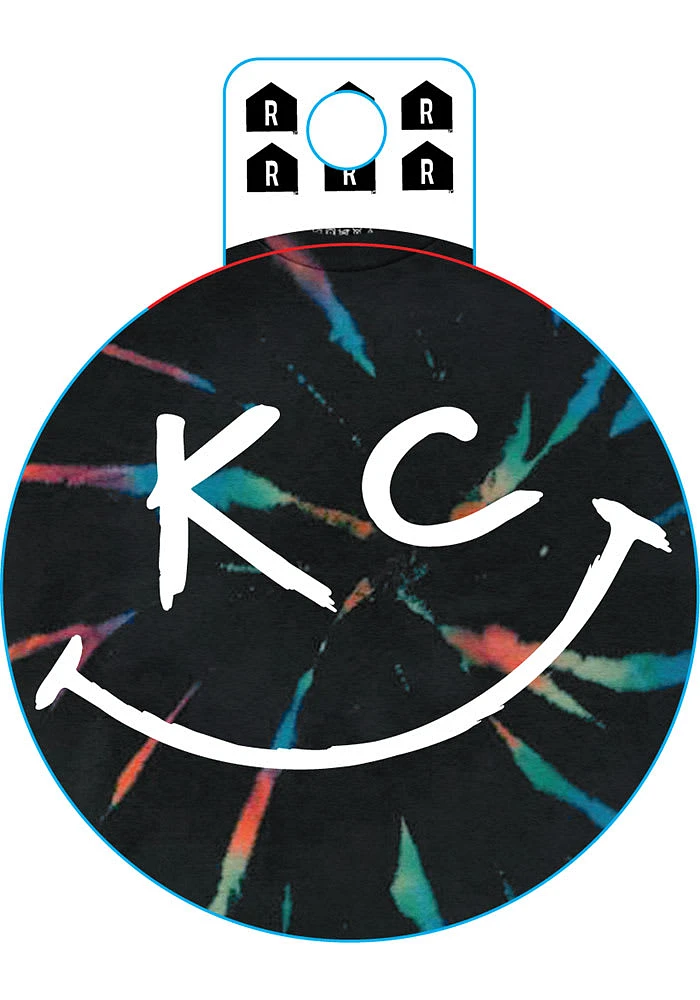 Kansas City Smile Stickers - Black