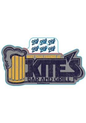 Manhattan Kites Logo Stickers - Purple