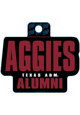 Texas A&M Aggies Alumni Stickers - Maroon