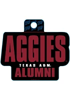 Texas A&M Aggies Alumni Stickers - Maroon