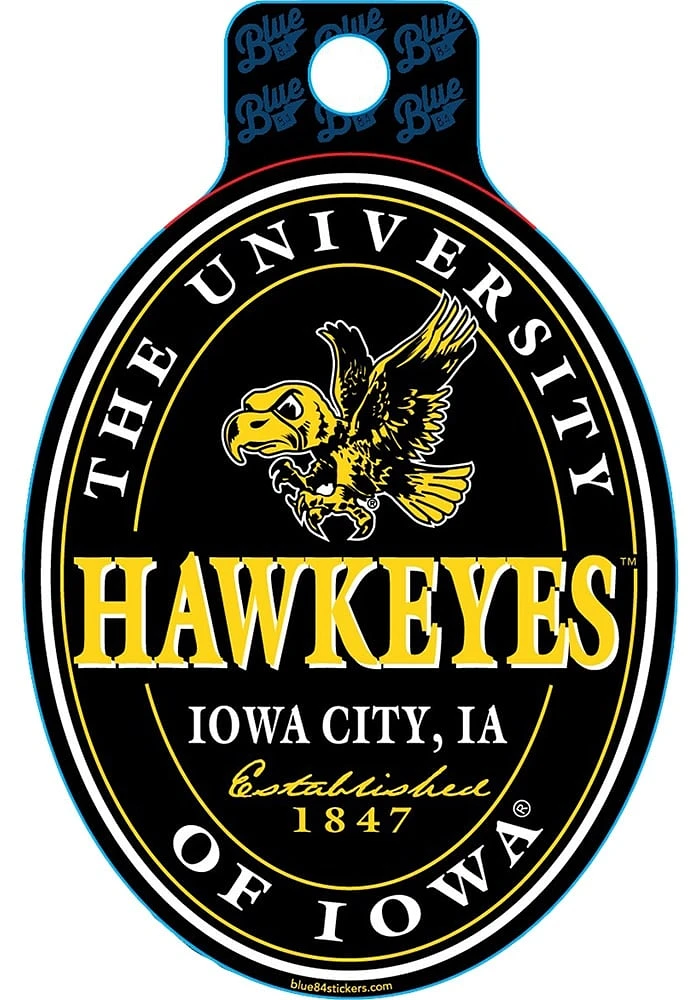 Iowa Hawkeyes Vault Stickers
