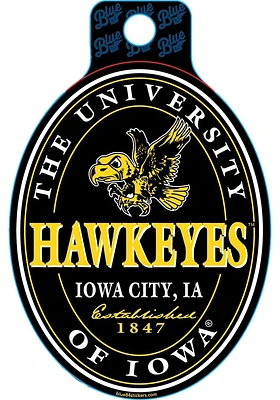 Iowa Hawkeyes Vault Stickers