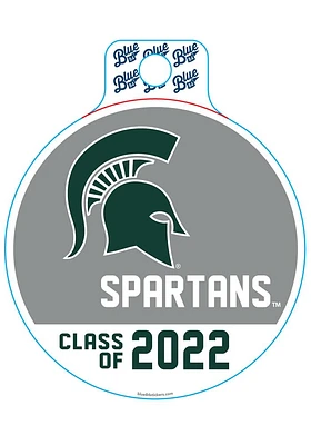 Michigan State Spartans Class of 2022 Stickers - Green