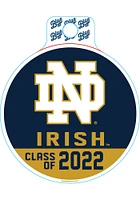 Notre Dame Fighting Irish Class of 2022 Stickers - Blue