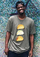 Texas Olive Three Square Meals Short Sleeve Fashion T Shirt