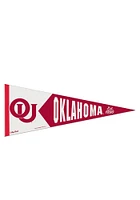 Oklahoma Sooners 12x30 Vault Premium Pennant - Crimson