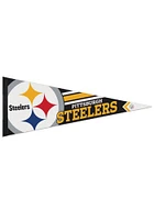 Pittsburgh Steelers 12x30 Premium Pennant - Black