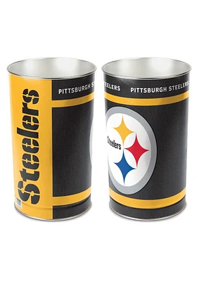 Pittsburgh Steelers Tapered Waste Basket
