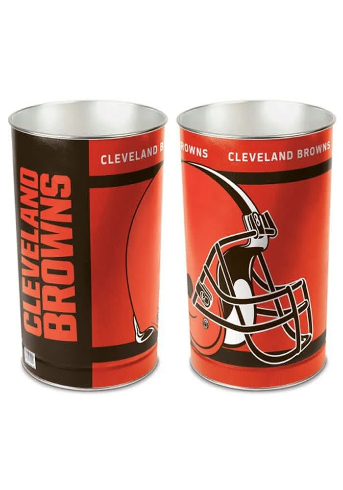 Cleveland Browns Tapered Waste Basket