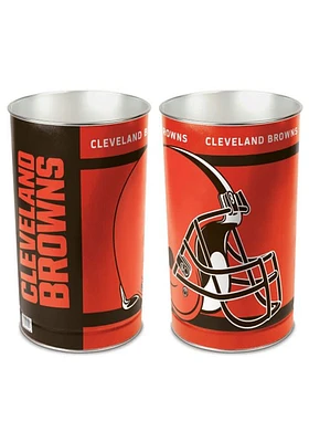 Cleveland Browns Tapered Waste Basket