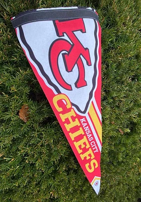 Kansas City Chiefs 12x30 Logo Premium Pennant - Red