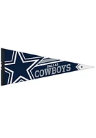 Dallas Cowboys 12x30 Logo Premium Pennant - Blue