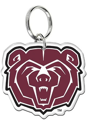 Missouri State Bears Premium Acrylic Keychain - Maroon