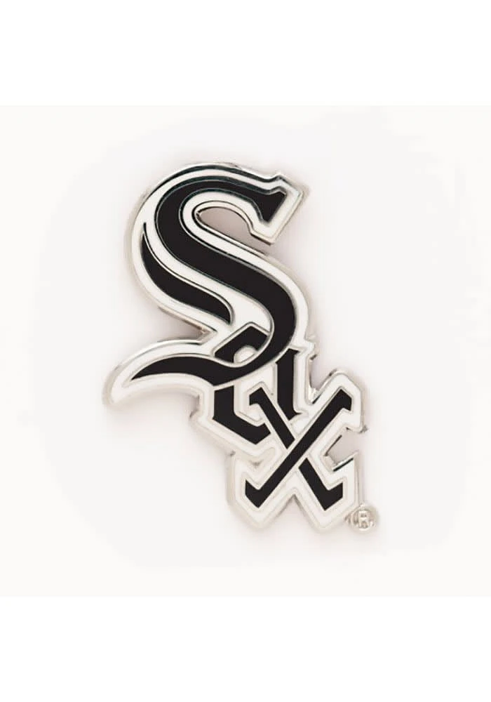 Chicago White Sox Souvenir Team Logo Pin - Black