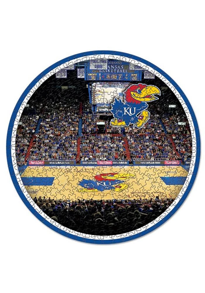 Kansas Jayhawks 500 piece circular Puzzle