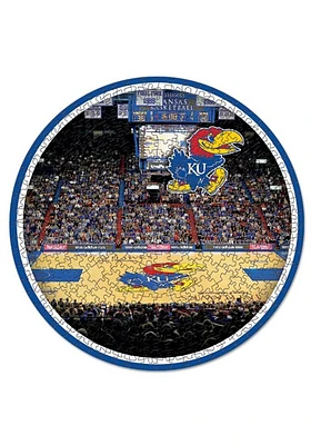 Kansas Jayhawks 500 piece circular Puzzle