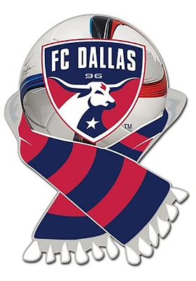 FC Dallas Souvenir Scarf Collector Pin - Grey