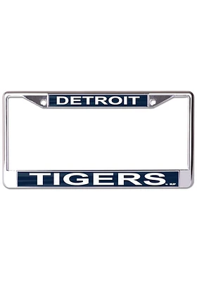 Detroit Tigers Metallic Printed License Frame