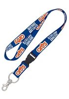 Cleveland Cavaliers 1 1983 Hardwoods Detachable Bucle Lanyard - Blue