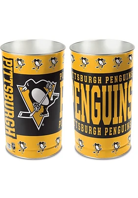 Pittsburgh Penguins Tapered Waste Basket