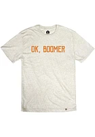 Rally Texas Oatmeal Ok, Boomer Short Sleeve Fashion T Shirt