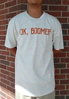 Rally Texas Oatmeal Ok, Boomer Short Sleeve Fashion T Shirt