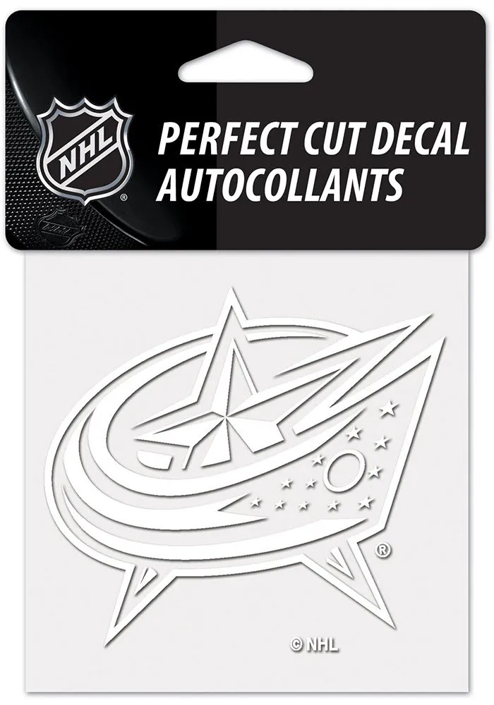 Columbus Blue Jackets 4x4 Auto Decal