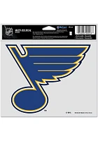 St Louis Blues 5x6 Multi Use Auto Decal - Blue
