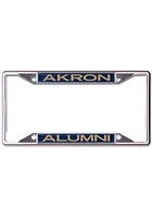 Akron Zips Team Color Alumni License Plate Frame - Blue