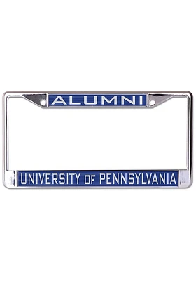 Pennsylvania Quakers Team Color Alumni License Plate Frame - Blue