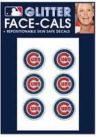 Chicago Cubs 6pk Glitter Tattoo