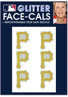 Pittsburgh Pirates 6pk Glitter Tattoo