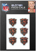 Chicago Bears 6pk Glitter Tattoo