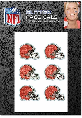 Cleveland Browns 6pk Glitter Tattoo