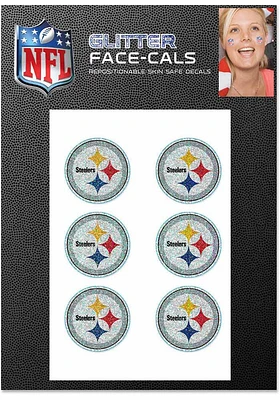 Pittsburgh Steelers 6pk Glitter Tattoo
