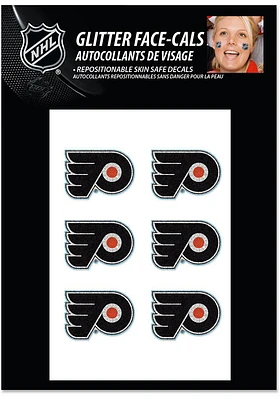 Philadelphia Flyers 6pk Glitter Tattoo