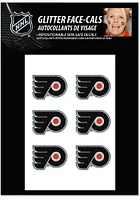 Philadelphia Flyers 6pk Glitter Tattoo